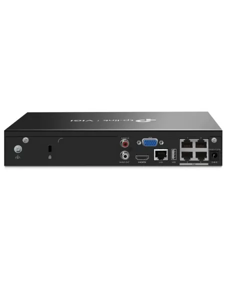 TP-Link VIGI 4 Channel NVR with 2TB Hard Drive for Video Storage TP-Link VIGI 4 Channel NVR with 2TB Hard Drive for Video Storage