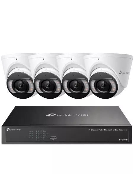 TP-Link VIGI 8MP 4K UHD 4 Channel IP NVR Kit with 2TB Storage TP-Link VIGI 8MP 4K UHD 4 Channel IP NVR Kit with 2TB Storage