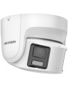 Hikvision Dual Lens 8MP ColorVu 2-Way Audio Panoramic AcuSense LED Light White Dome Camera - DS-2CD2387G2P-LSU/SL-4