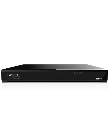 REFURB - iVSEC 16CH NVR AI 12MP CCTV Security 9000 Series IVNVR16-9000 - 4TB