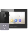 Hikvision DS-KIS605-P IP Video Intercom Kit with 2MP HD Camera, 7" Touch Screen, WiFi, PoE, and Remote Access