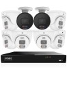 IVSEC 8MP 4K AI 2TB 8CH 6x850D + 2x850B Cameras UHD NVR CCTV Security System