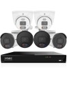 IVSEC 12MP 6K AI 2TB 8CH 4x1250B + 2x1250D Cameras UHD NVR CCTV Security System (8x6)