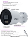 IVSEC PRO 8MP 4K PRO-AI 2TB 8CH 4x880B Cam 25fps Sony Starvis NVR CCTV Security System (8x4)
