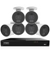 IVSEC PRO 8MP 4K PRO-AI 2TB 8CH 6x880B Cam 25fps Sony Starvis NVR CCTV Security System (8x6)