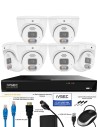 IVSEC PRO 8MP 4K PRO-AI 2TB 8CH 6x880D Cam 25fps Sony Starvis NVR CCTV Security System (8x6)