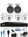 IVSEC PRO 8MP 4K PRO-AI 2TB 8CH 4xDome+2xBullet Cam 25fps Sony Starvis NVR CCTV Security Kit (8x6)