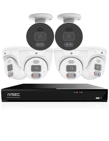 IVSEC PRO 8MP 4K PRO-AI 2TB 8CH 4xDome+2xBullet IVK8P-8804D2B-DL IVSEC PRO 8MP 4K PRO-AI 2TB 8CH 4xDome+2xBullet IVK8P-8804D2B-DL