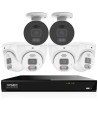 IVSEC PRO 8MP 4K PRO-AI 2TB 8CH 4xDome+2xBullet Cam 25fps Sony Starvis NVR CCTV Security Kit (8x6)