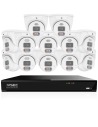 IVSEC 12MP 6K-UHD AI 4TB 16CH 12x Dome Cameras IP NVR CCTV Security System (16x12)