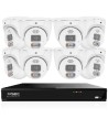 IVSEC 12MP 6K-UHD AI 4TB 16CH 8x Dome Cameras IP NVR CCTV Security System