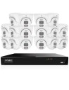 IVSEC 8MP 4K-UHD AI 4TB 16CH 16x Dome Cameras IP NVR CCTV Security System