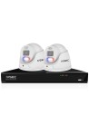 IVSEC PRO 8CH 8MP 4K AI NVR CCTV System, 2TB, 2x 880D Sony Starvis Cameras 25fps