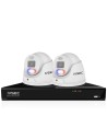 IVSEC PRO 8CH 8MP 4K AI NVR CCTV System, 2TB, 2x 880D Sony Starvis Cameras 25fps