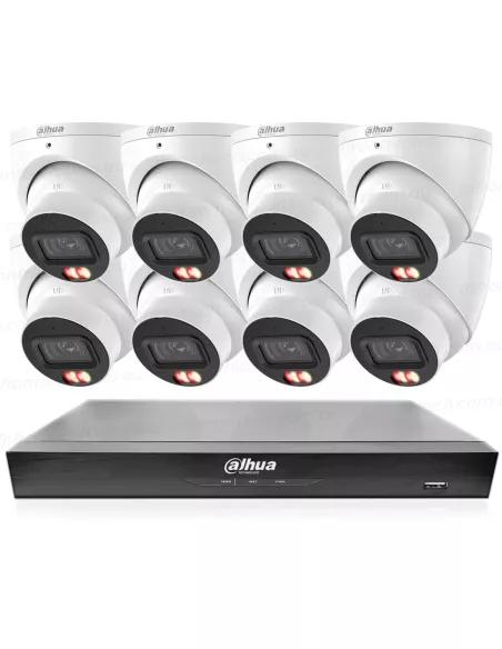 Dahua AcuPick AI 8-Channel 4K Kit with 8x 8MP DH-ACU8867-8D Dahua AcuPick AI 8-Channel 4K Kit with 8x 8MP DH-ACU8867-8D