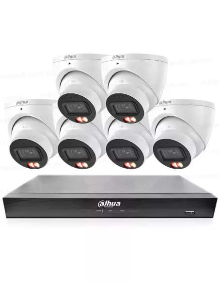 Dahua AcuPick AI 8-Channel 4K Kit with 6x 8MP DH-ACU8867-6D Dahua AcuPick AI 8-Channel 4K Kit with 6x 8MP DH-ACU8867-6D