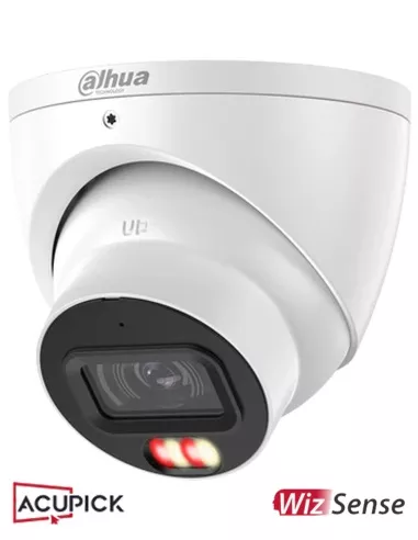 Close-up of Dahua 8MP Dual Light Turret Camera HDW3867EM-S-IL-ANZ included in the 4K kit.
