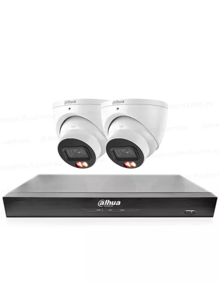 Dahua AcuPick AI 4-Channel 4K Kit with 2x 8MP DH-ACU4867-2D