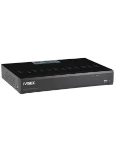 IVSEC 4 Channel IP PoE 4K Ultra-HD Network Video Recorder - IVNR004XB