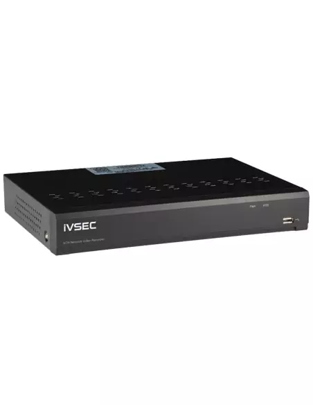 IVSEC 4 Channel IP PoE 4K Ultra-HD Network Video IVNR004XB