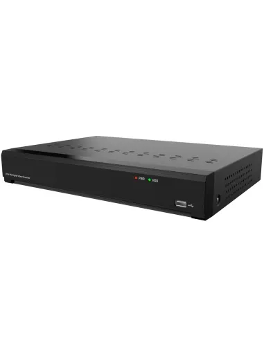 Ultimate Hybrid IVSEC 12-Channel DVR/IP Recorder IVDVR8-5000-2TB