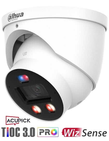 Dahua 6MP TIOC AcuPick Pro Fixed Turret Camera DH-IPC-HDW3649H-AS-PV-PRO-ANZ Dahua 6MP TIOC AcuPick Pro Fixed Turret Camera DH-IPC-HDW3649H-AS-PV-PRO-ANZ