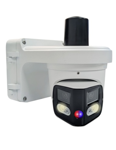 VIP Vision 4G 180° 12VDC 4K Active Deterrence Remote Site Surveillance Camera