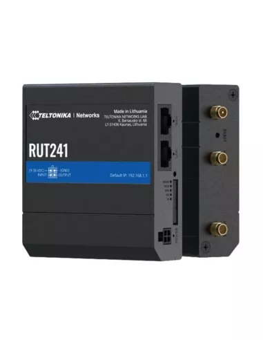 Teltonika 4G LTE/Wi-Fi Industrial Cellular Router RUT241