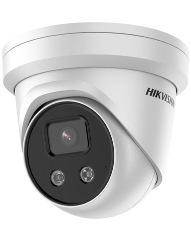 Hikvision Acusense IP LIVEGUARD 6MP With Warning & Strobe Turret Network Camera - DS-2CD2366G2-ISU/SL