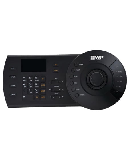 VIP Vision IP PTZ Control Keyboard – Precision VSIPPTZKB3