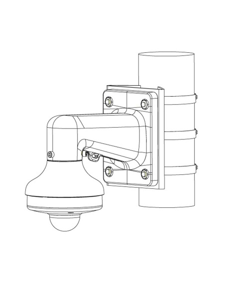 VIP Vision 4.0MP AI PTZ Dome Camera – 4× Optical VSIPPTZ-4IRM-I2
