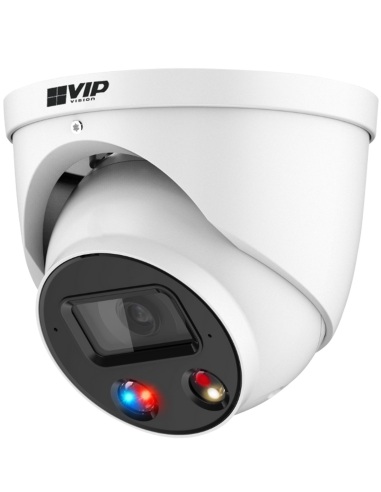 VIP Vision Professional AI Series 6.0MP Fixed Deterrence Turret - VSIPP-6DG-ID4