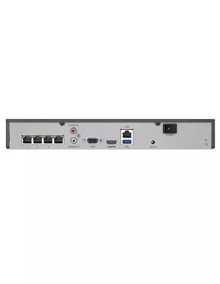 Hikvision 4 Channel M-Series PoE NVR 40Mbps H.265 DS-7604NI-M1-4P Hikvision 4 Channel M-Series PoE NVR 40Mbps H.265 DS-7604NI-M1-4P