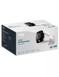 VIGI 8MP 4K (8MP) UHD Outdoor IR 180° Panoramic Bullet IP InSight-S385PI 2