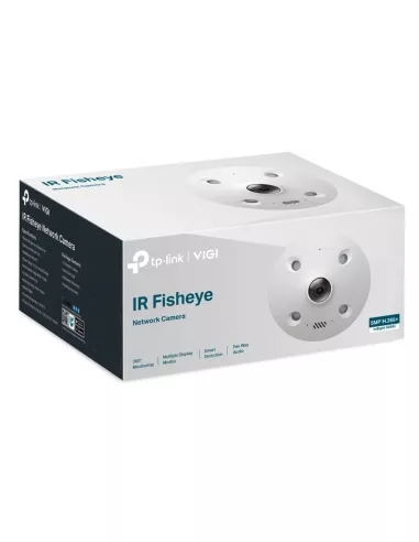 VIGI 5MP HD AI IR Fisheye IP Network Camera 360° InSight-S655I