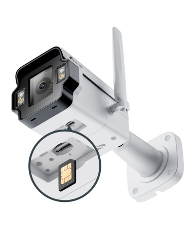 TP-Link VIGI 4MP 4G Outdoor Full-Colour Bullet InSight-S345-4G