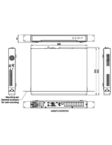 Hikvision 16 Channel M-Series PoE NVR 8K 2x HDD DS-7616NI-M2-16P-8T