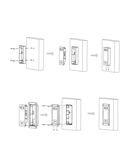 Apartment D2 Series IP Door StationINTIPADSD2