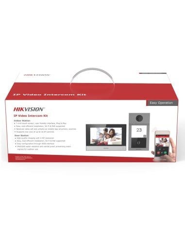 Hikvision DS-KIS604-P 2nd Gen IP Intercom Kit – DS-KIS604-P