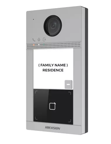 Hikvision DS-KIS604-P 2nd Gen IP Intercom Kit – DS-KIS604-P