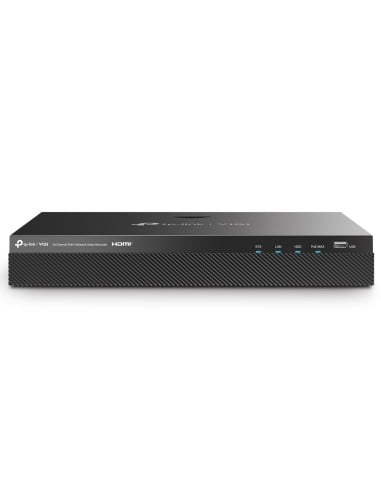 TP-Link VIGI 8MP 4K-UHD VIGI 16 Channel PoE+ Network Video Recorder - VIGI-NVR2016H-16MP-V2