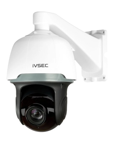 IVSEC PTZ SPEED DOME IP CAMERA  5MP 5-125MM MOTORISED LENS 30FPS POE IP66 100MIR