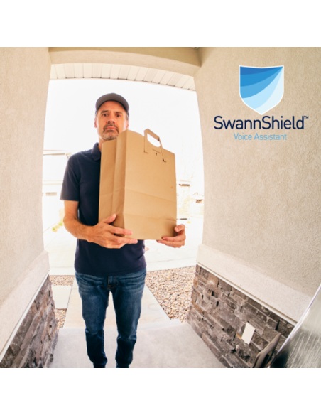 Swann Buddy Video Doorbell 4K AI Voice Assistant SWIFI-4KBUDDY