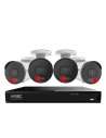 IVSEC CCTV System 8CH – 4K AI PoE Bullet Cameras + NVR w/ 2TB