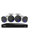 IVSEC 4K 8CH PoE CCTV – NVR Kit w/ AI Bullet Cameras & 2TB Drive