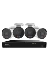 IVSEC 4K 8CH PoE CCTV – NVR Kit w/ AI Bullet Cameras & 2TB Drive
