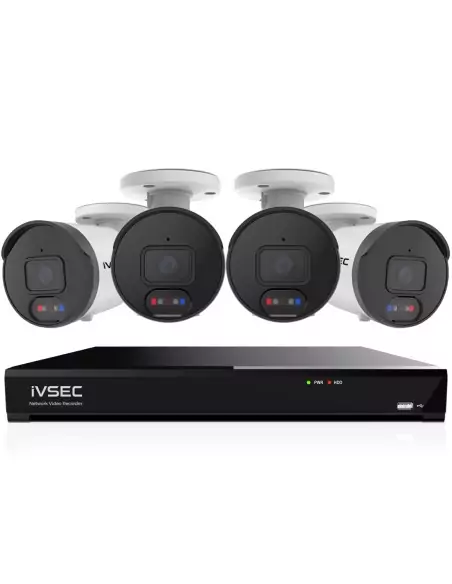 Home 4K CCTV NVR System – IVSEC 8CH AI PoE Kit + IVK8L-8504B-2T-E10