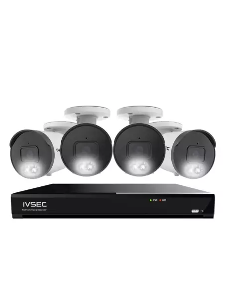Home 4K CCTV NVR System – IVSEC 8CH AI PoE Kit + IVK8L-8504B-2T-E10