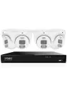 8CH AI CCTV System – IVSEC 8MP 4K Dome Cameras + 2TB Recorder