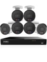 IVSEC 4K AI CCTV – 8CH NVR + 6x Bullet Cams & 2TB Recorder